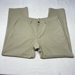 Haggar H26 Men's Size 36X30 Beige Tan Premium Classic Fit Dress Pants